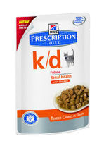 Hill's Prescription Diet Feline k/d hmedo
